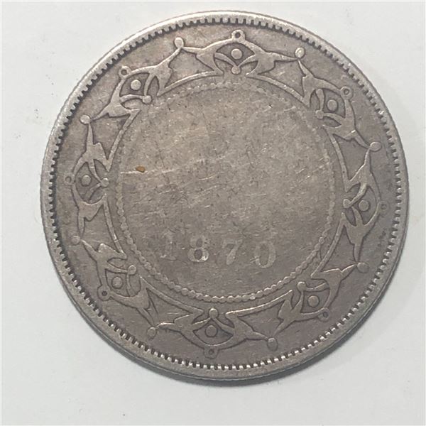 Newfoundland .50 cents 1870