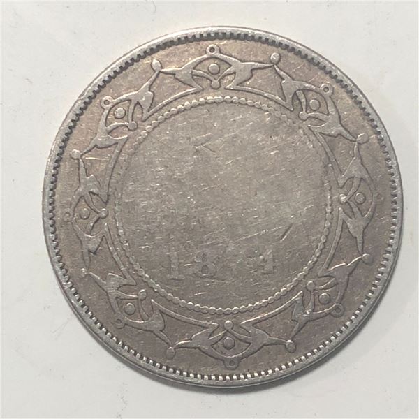 Newfoundland .50 cents 1874