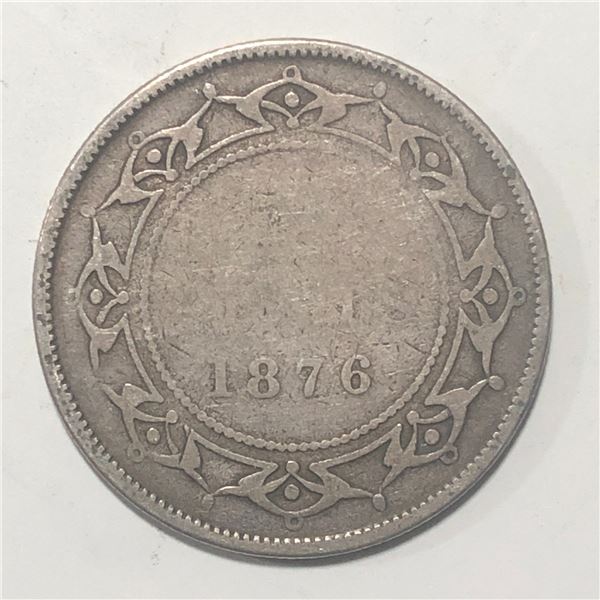 Newfoundland .50 cents 1876