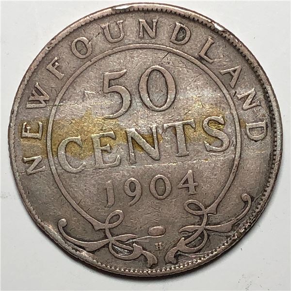 Newfoundland .50 cents 1904