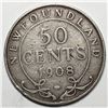Image 1 : Newfoundland .50 cents 1908