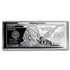 Image 2 : 4 oz Silver Bar - 2016 $100 Bill (w/Box & COA) .999 Pure Silver