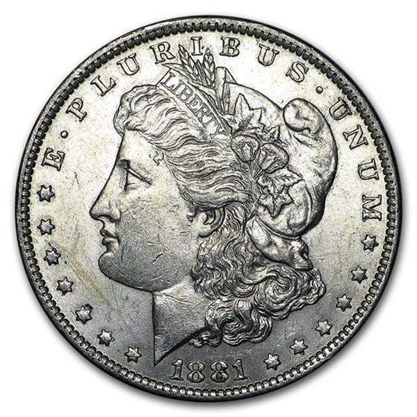 1881-O Morgan Silver Dollar BU