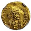 Image 1 : Byzantine Gold Tremississ Emp Constans II (641-668 AD) MS NGC