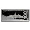 Image 3 : 4 oz Silver Bar - $100 Bill (w/Box & COA) .999 Pure Silver