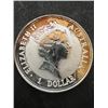 Image 2 : 1992 Australian 1 Oz  .999 Pure Silver $1 Kookaburra