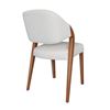 Image 2 : Paul Dining Chair, Austin Collection - Dimensions: 21.4 x 24 x 35. Retail price: $670.00