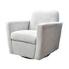 Image 1 : Cooper Swivel Club Chair - Woven Linen. Dimensions: 31 x 31 x 33. Retail price: $1,460.00