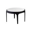 Image 1 : Nila Side Table, Chandra Collection - Dimensions: 30 x 30 x 19. Retail price: $810.00