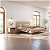 Image 2 : Lumina Queen Bed - Dimensions: 64 x 87 x 45. Retail price: $2,930.00