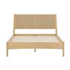 Image 3 : Lumina Queen Bed - Dimensions: 64 x 87 x 45. Retail price: $2,930.00