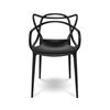 Image 2 : Crane Chair - Matte Black cra-004