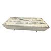 Image 2 : Buffet wood coffee table (approx 56in x 20in x 19 1/2in H)