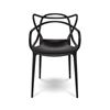 Image 2 : Crane Chair - Matte Black cra-004