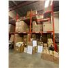 Image 2 : Warhouse Pallet Racking Set Orange - includes 8 vertical uprights (approx. 18ft tall x 42in depth x