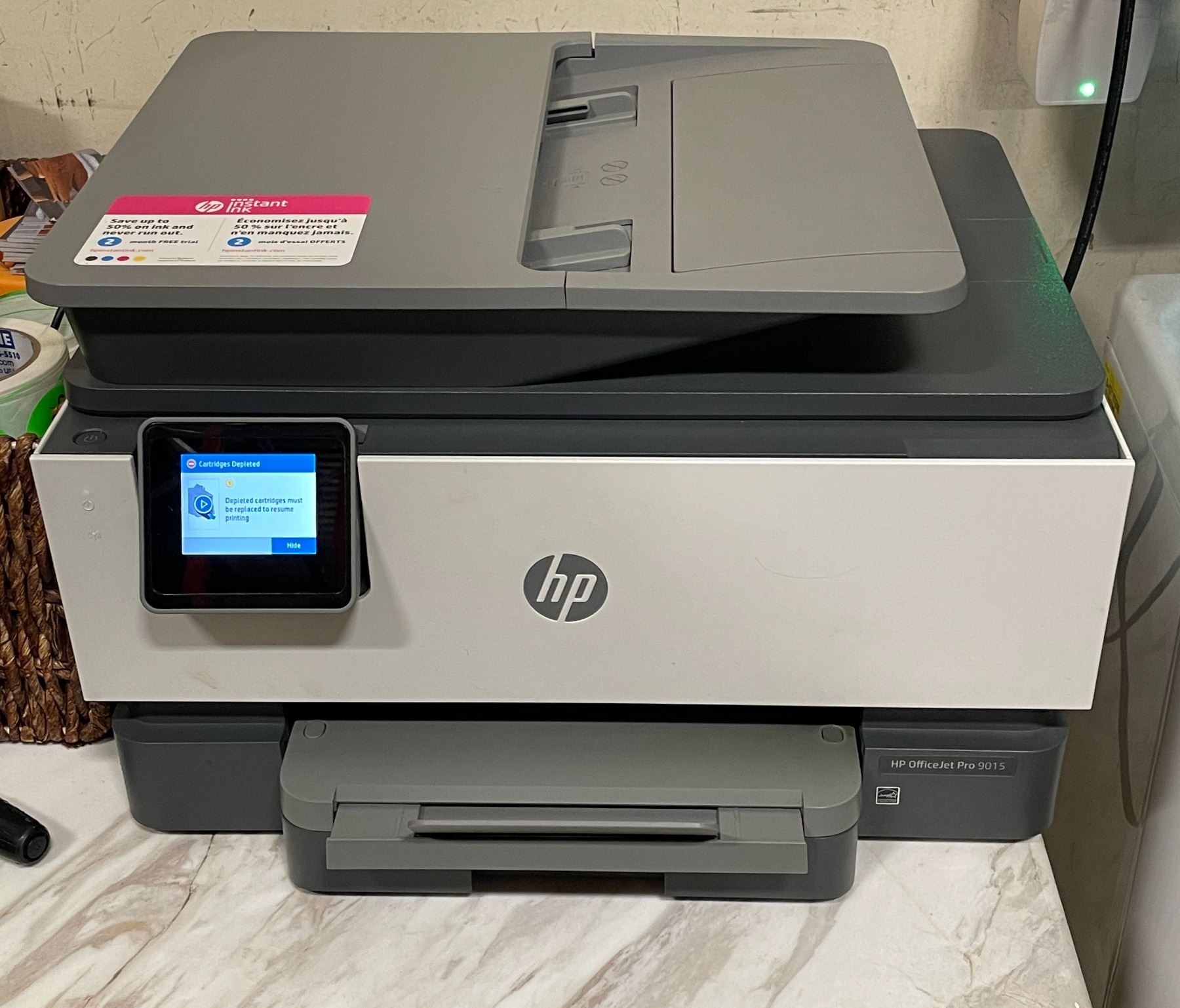 HP Office Jet Pro 9015 printer