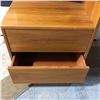 Image 2 : Scan Design Mobican Teak Nightstand (Approx. 29.5 H)