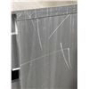 Image 2 : Modern Grey 5-Drawer Chest (Approx. 33 W 20 D 50 H - Made in Italy - Scratches on the side)
