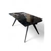 Image 1 : Scan Design Smokes Glass Dining Table (Approx. 83 x 35 1/2)