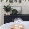 Image 3 : Set of 5 Nova Mesa Planter - S, Paulownia Wood, 8 x 8 x 8"