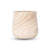 Image 1 : Set of 5 Nova Mesa Planter - S, Paulownia Wood, 8 x 8 x 8"