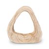 Image 1 : Set of 2 Nova Tri Sculpture, Paulownia Wood, 16 x 5 x 14 1/2"