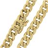 Image 7 : New Italian 14k Yellow Gold 6.75" 5.2mm Miami Cuban Curb Link Chain Bracelet