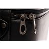 Image 6 : Bottega Veneta Black Intrecciato Leather Trolley Suitcase