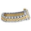 Image 5 : Rolex Ladies 18K Gold And Steel White Roman Diamond Bezel Hidden Clasp Datejust