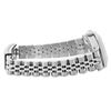 Image 8 : Rolex Ladies Stainless Steel Silver Index Diamond Bezel Date Wristwatch
