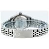 Image 5 : Rolex Ladies Stainless Steel Silver Index Smooth Bezel 26MM Quickset Date Wristw