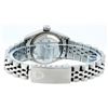 Image 6 : Rolex Ladies Stainless Steel Silver Index Smooth Bezel 26MM Quickset Date Wristw