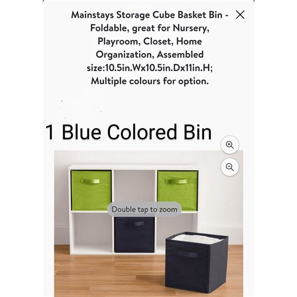 Storage Bins