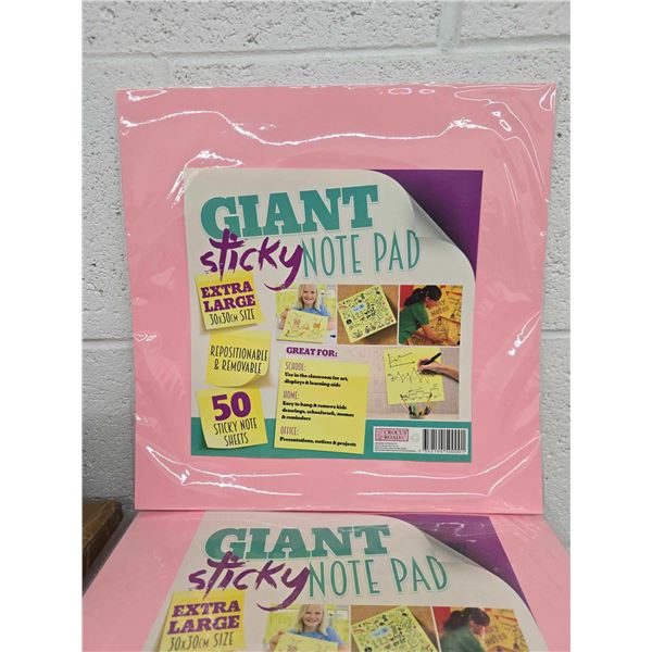 Giant sticky pad- Pink