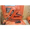 Image 2 : Paslode electric framing nailer with two batteries, charger and fuel cell, in fitted plastic case an