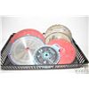 Image 1 : Selection of saw blades including two 12", seven 10" and one 7 1/4"