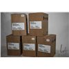 Image 1 : Five boxes containing 20 each of Tremco 830 caulking including three white, one black and one charco