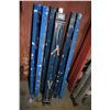 Image 1 : Seven folding metal saw horses