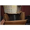 Image 1 : Spool of black screening spline and a partial roll of Tyger twine