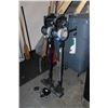 Image 1 : Two Hoover rechargeable floor vacuums plus one charger and three batteries