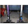 Image 3 : Two Hoover rechargeable floor vacuums plus one charger and three batteries