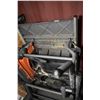Image 2 : Ridgid 10" contractors table saw on folding portable stand