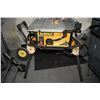 Image 1 : DeWalt 10" contractors table saw on folding portable stand