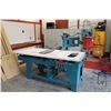 Image 1 : Ruvo model 9715 Door Lite Cut-out machine, 80" H X 36"W doors, 2HP cutter head, 3450 RPM, horizontal