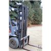 Image 2 : Toyota forklift truck model 42-6fGU15, backtilt, sideshift, 28375 hours ran, set up for propane powe
