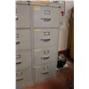 Image 1 : HON four drawer filing cabinet, 52"h x18"w x25"L