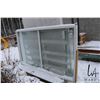 Image 1 : Large glass dual pane clear one space argon durabuilt window 93.5" x 56.75"
