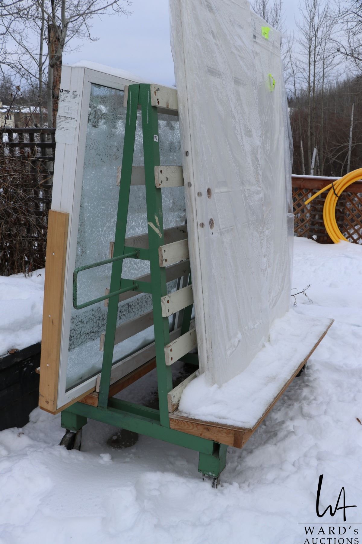 Window Cart Wheeled window cart 72