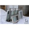 Image 1 : Metal and wood window rack, 55"H x 75"L x 43"W
