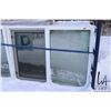 Image 1 : Durabuilt window, Glass dual pane solar block U one space argon, 48" x 36.25"